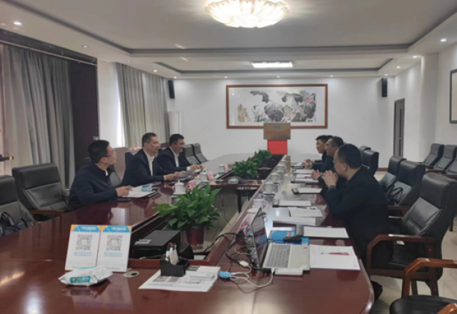 乐江华到9游平台公司调研指导工作